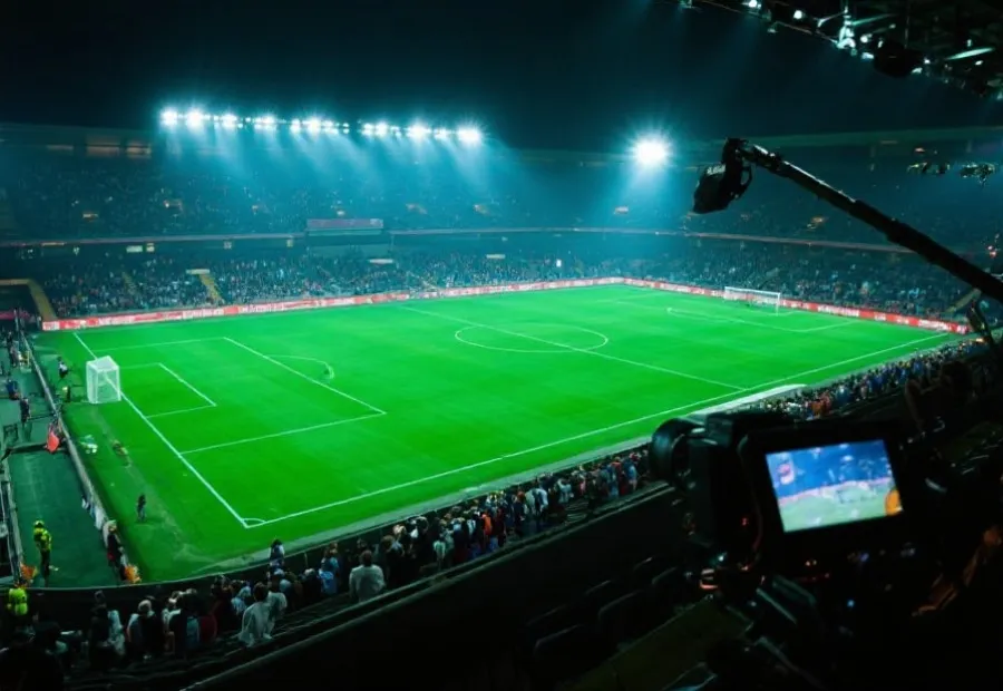 世界杯足球直播示意画面