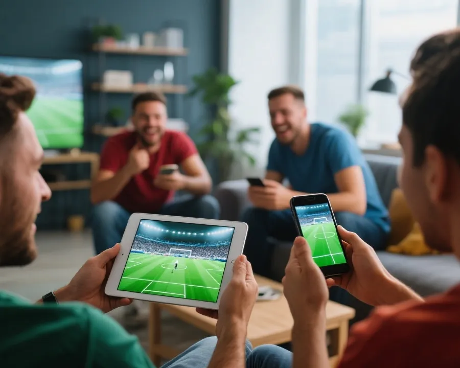 移动端与多屏设备观看足球赛事直播